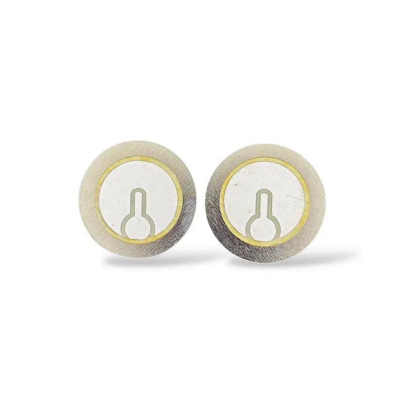 Piezoelectric Sensor Plate Pack Of 2 | Piezo Vibration & Knock Sensor For Arduino, Sound Detection & Diy Electronics 1