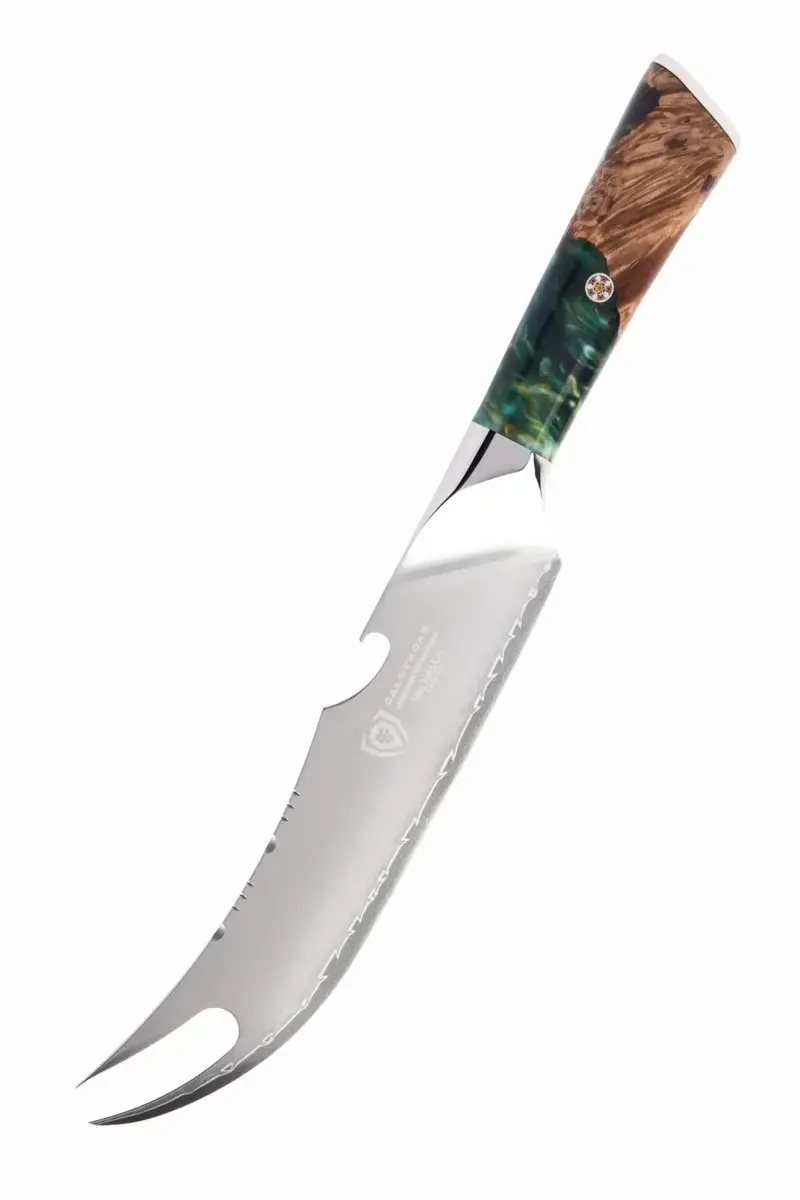 Pitmaster Knife 8" | Forked Tip & Bottle Opener | Valhalla Series | Dalstrong © 1