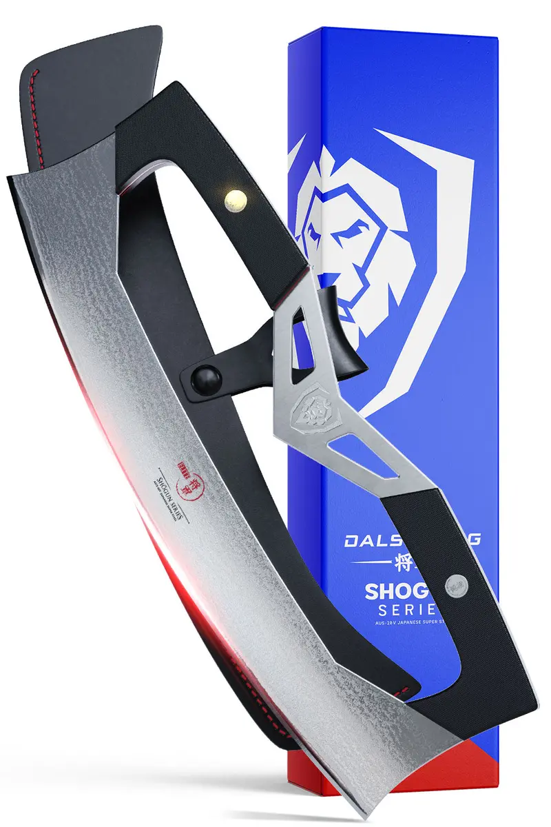 Pizza Knife 14" | Two Handed Blade | Display Wall Mount | Shogun Series | Elite Limited Edition | Dalstrong © 1