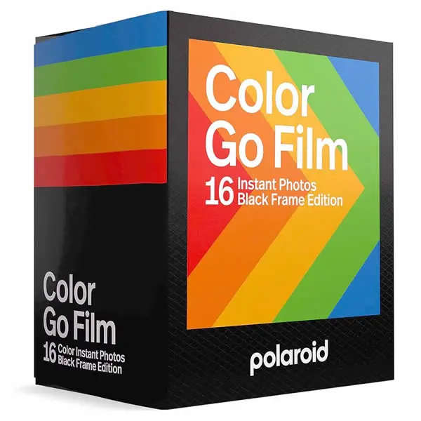 Polaroid Go Color Film - Black Frame Double Pack  (16 Exposures) 1