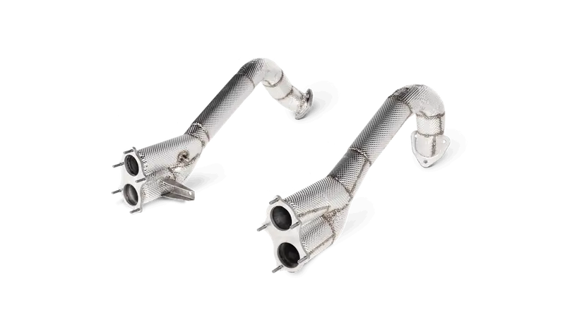 Porsche 718 Cayman Gt4, Gts 4.0 & Boxster Gts 4.0 Link Pipe Set - 2020 By Akrapovic 1