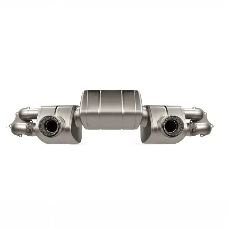 Porsche 718 Cayman Gt4, Gts 4.0 & Boxster Gts 4.0 Slip-On Race Line - 2020 By Akrapovic 1