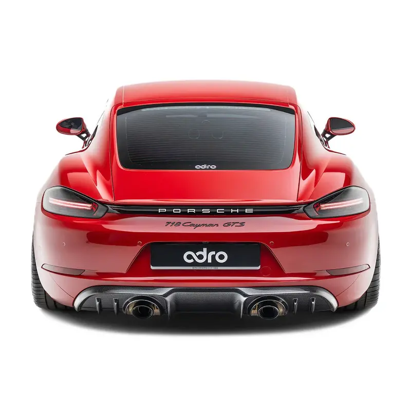 Porsche 718 Pre-Preg Carbon Fibre Rear Diffuser By Adro 2