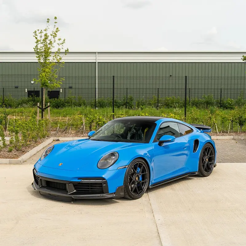 Porsche 911 (992) Turbo S Pre-Preg Carbon Fibre Front Splitter (2020+) 2