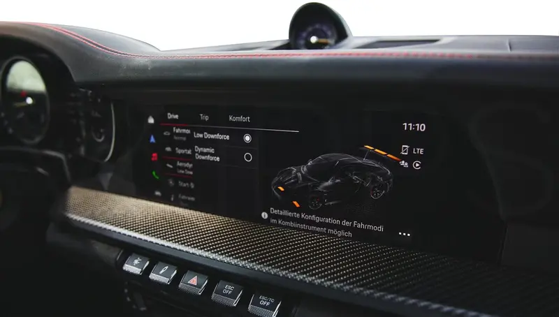 Porsche 911 Gt3 | Gt3 Rs Navigation / Infotainment Screen Protection Film Kit (992) 1