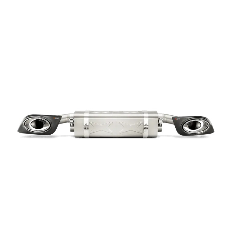 Porsche 911 Turbo & Turbo S 991.1 Slip-On Line By Akrapovic 1