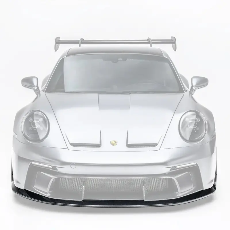Porsche 992.1 Gt3 Pre-Preg Carbon Fibre Front Splitter By Adro 1