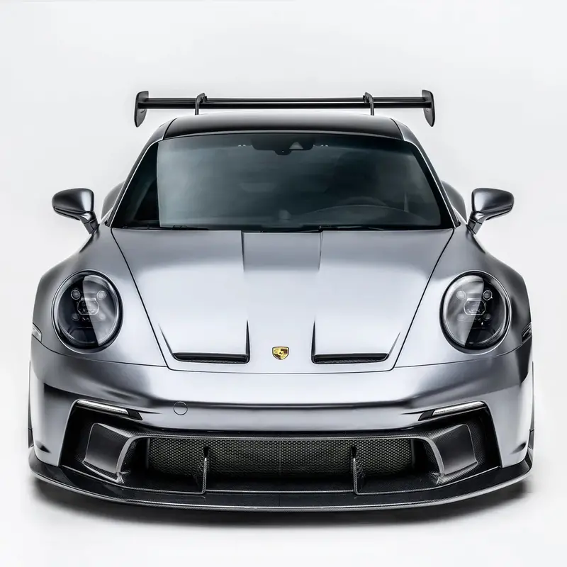 Porsche 992.1 Gt3 Pre-Preg Carbon Fibre Front Splitter By Adro 2