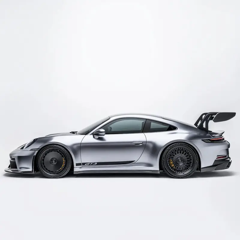Porsche 992.1 Gt3 Pre-Preg Carbon Fibre Side Skirts By Adro 2