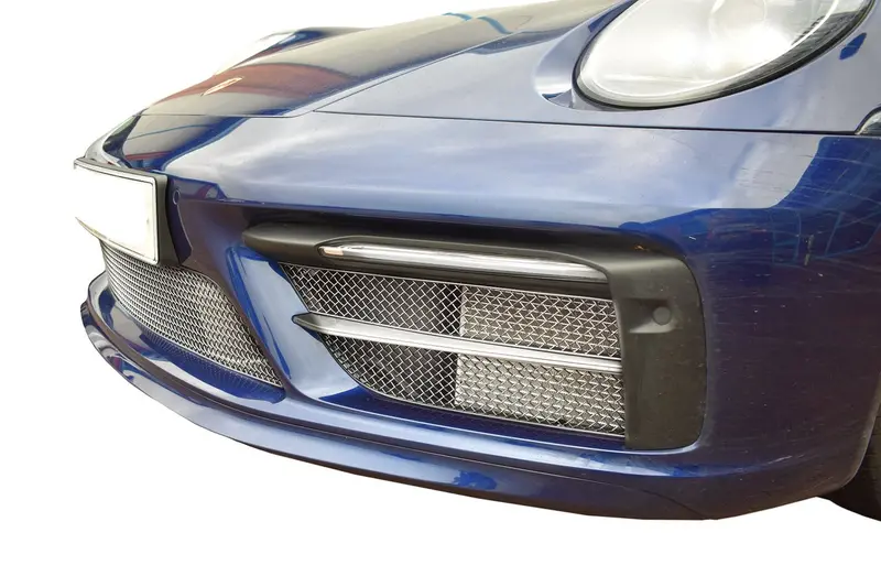 Porsche Carrera (Sport Design Package) Front Protective Mesh Set By Zunsport (2018+) 1