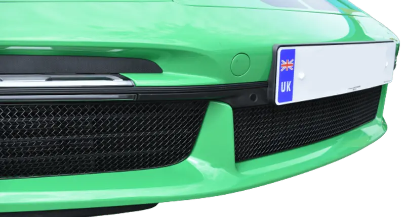Porsche Carrera Turbo / S 992 Front Protective Mesh Set By Zunsport (2020+) 1