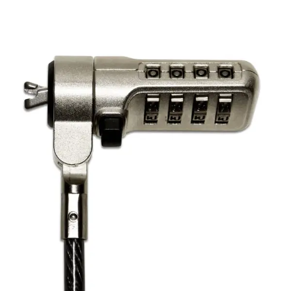 Port Connect 1.8M Wedge Combination Cable Lock 1