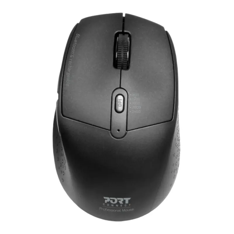 Port Connect 2.4Ghz Wireless Bluetooth® Rechargeable Mouse Pro 1