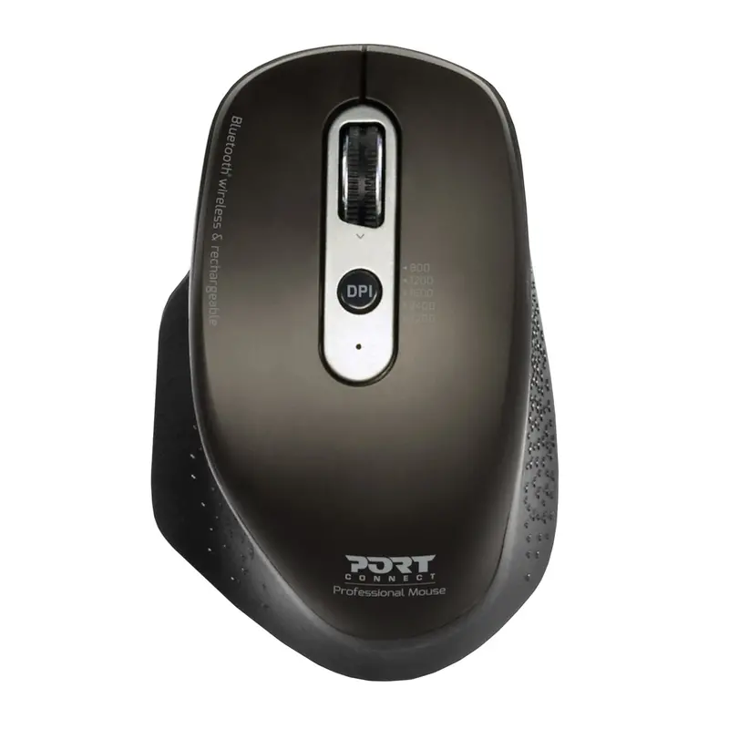Port Connect Bluetooth Wireless And Rechargeable Executive Mouse - Black 1