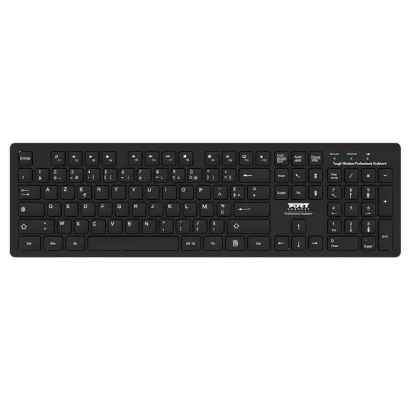 Port Connect Office Tough Keyboard-Black 1