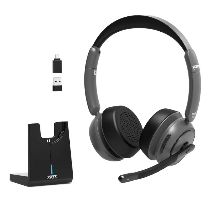 Port Connect On’R 700 Bluetooth Wireless Headset With Noise Cancellation 1