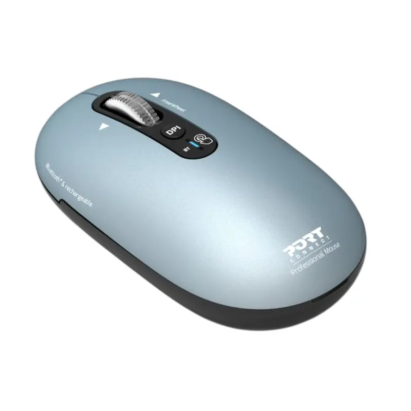 Port Connect Pure Mac Rechargeable Wireless And Bluetooth Mouse - Storm 2