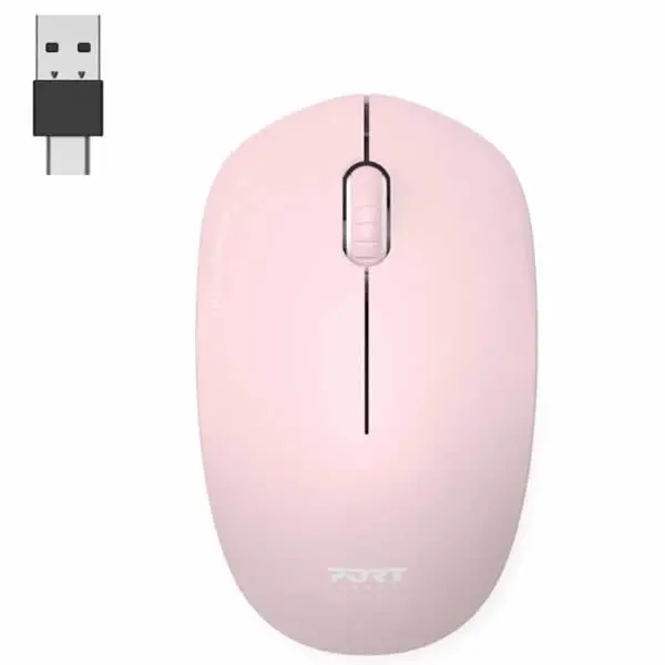 Port Connect Wireless Mouse Collection Ii - Blush 1