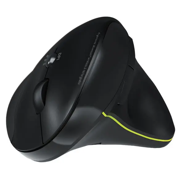 Port Connect Wireless Rechargeable Ergonoc Mouse Bluetooth – Black 2