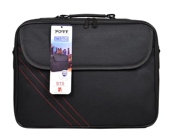 Port Designs Clamshell 14/15.6′ Notebook Case Black 1