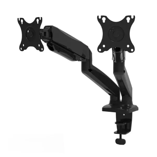 Port Monitor Arm Vesa Dual Screen - Black 1
