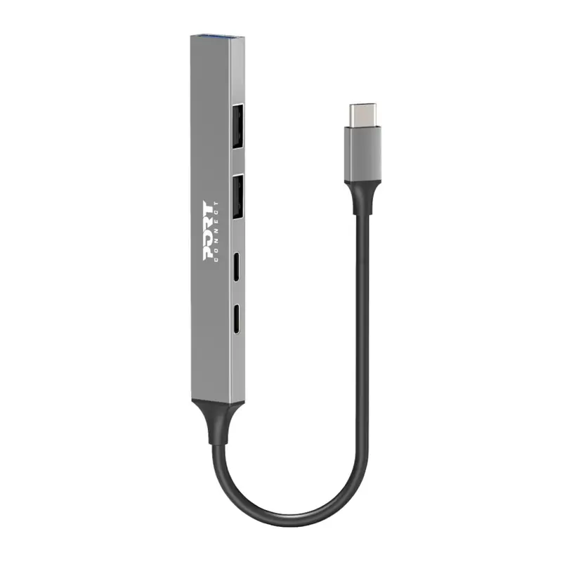Port Usb Type-C Hub 4 X Usb + 1 X Charging Port 2