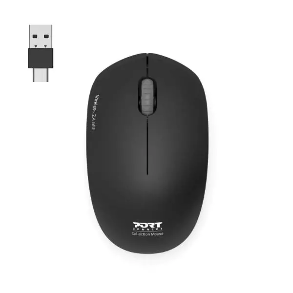 Port Wireless Mouse Collection Bl 1