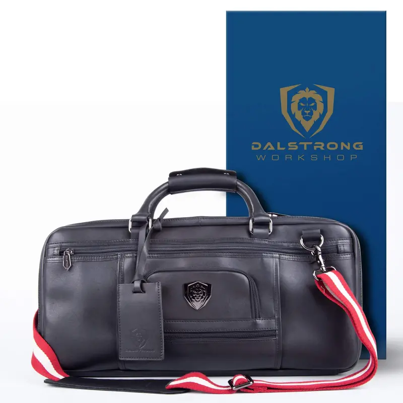 Premium 4 Pocket Knife Bag | The Culinary Commander | Dalstrong © 1
