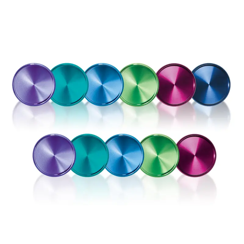 Prismatic Aluminum Circa Notebook Discs (Set Of 11) 1