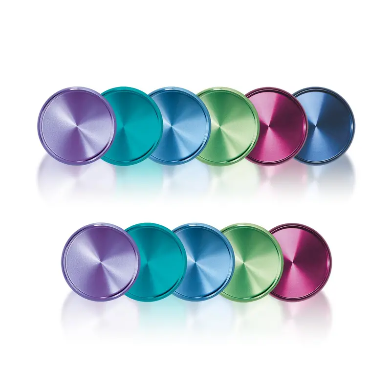 Prismatic Aluminum Circa Notebook Discs (Set Of 11) 2