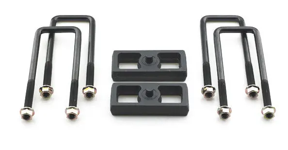 Pro Comp 1" Rear Lift Block With U-Bolt Kit 1
