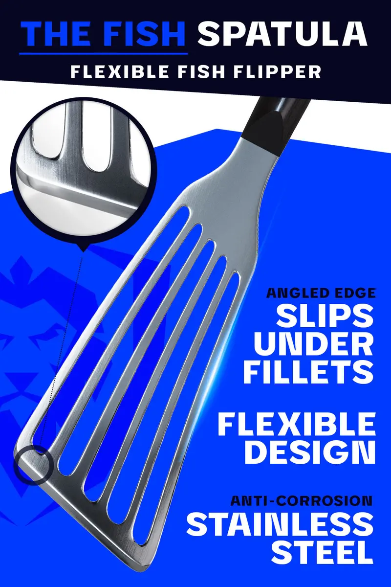 Professional Slotted Fish Spatula 7.5" | Dalstrong © 2