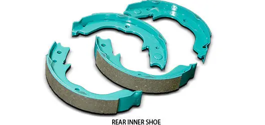 Project Mu D1 Spec Rear Brake Shoes 86 (Zn6) 1