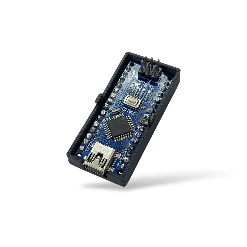 Protective Case For Arduino Nano V3 Board Standard Size (Without Nano) | Arduino Nano Enclosure Case 3D Printed 2