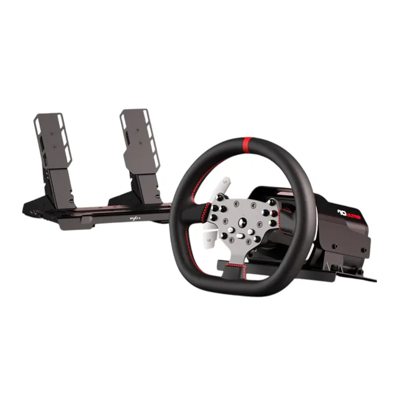Pxn V10 Ultra 270/900° 3.2Nm Direct Drive Usb Steering Wheel With Hall Effect Dual Pedals 1