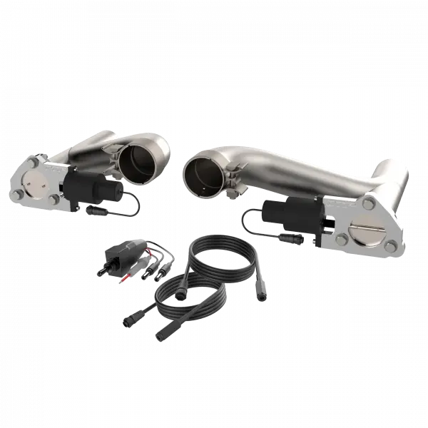 Quick Time Performance 2010-2015 Chevrolet Camaro Ss 6.2L Qtp Aggressor Cutout Pipes 1