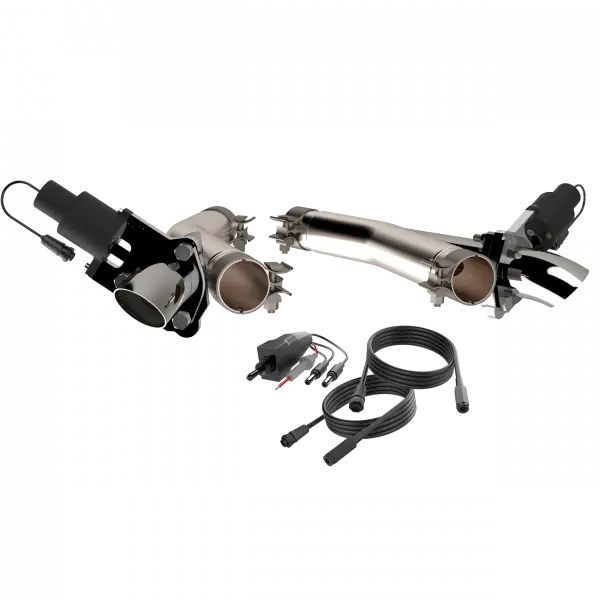 Quick Time Performance 2011-2024 Dodge Durango 5.7L Qtp Aggressor Cutout Pipes 1