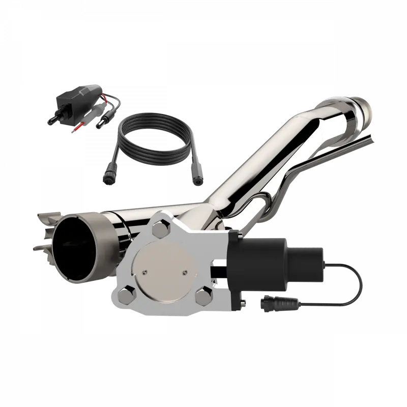 Quick Time Performance 2014-2018 Chevrolet Silverado & Gmc Sierra 1500 Qtp Aggressor Cutout Pipe 1