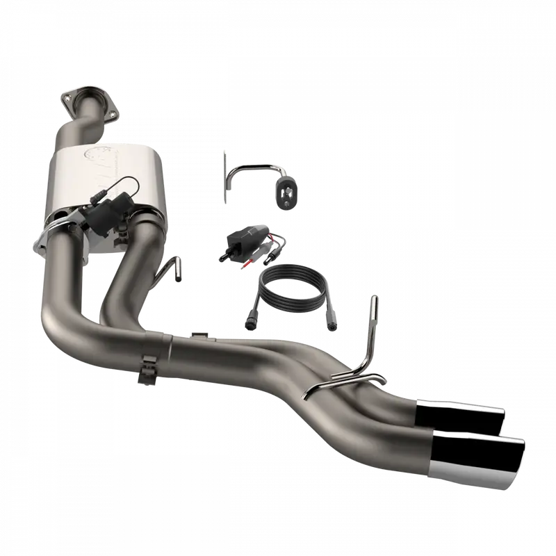 Quick Time Performance 2015-2020 Ford F-150 Screamer Cat Back Polished Tips 2