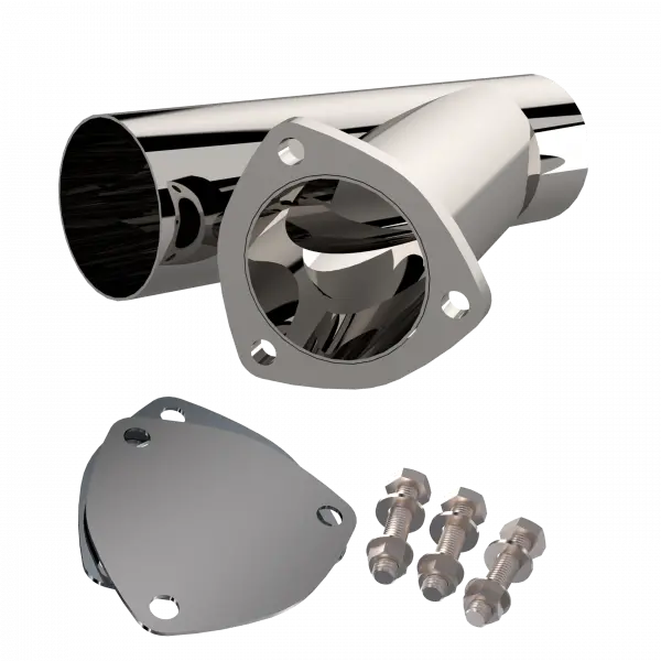 Quick Time Performance 3" Stainless Steel Exhaust Cutout 1