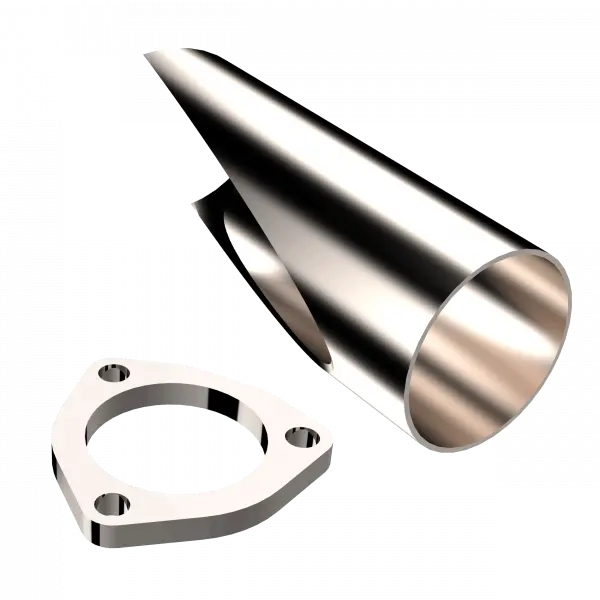 Quick Time Performance 3" Stainless Steel Qtp Diy Exhaust Cutout Pipe 1
