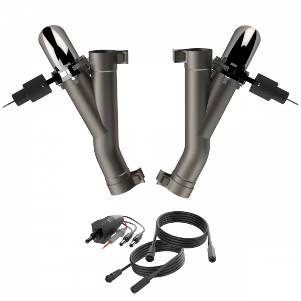 Quick Time Performance Aggressor Cutout Pipes 2012-2024 Jeep Grand Cherokee Srt, 2018-2022 Jeep Grand Cherokee Trackhawk, 2018-2023 Dodge Durango Srt,Hellcat 2