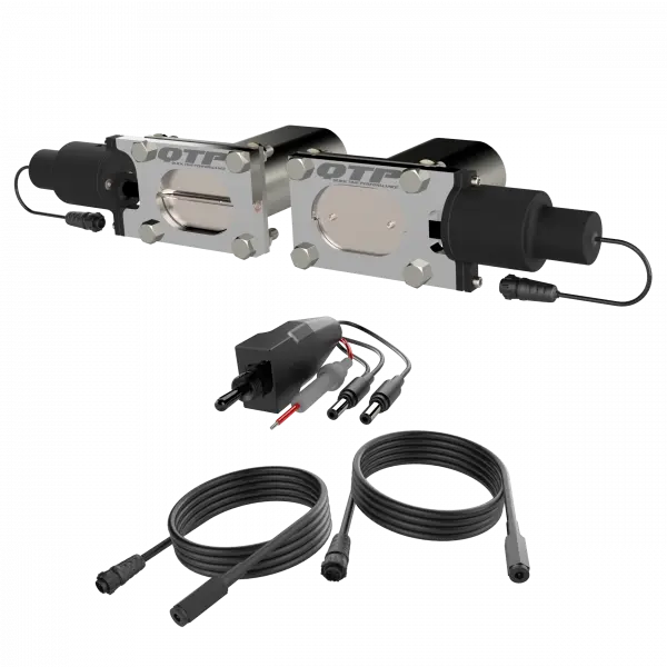 Quick Time Performance Dual Low Profile Oval Qtp Electric Cutouts 1