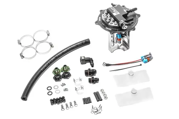 Radium Engineering Fuel Pump Hanger Plumbing Kit Mitsubishi Evolution 7 / 8 / 9 2