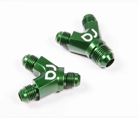 Radium Engineering Y-Adapter Block Fittings 1