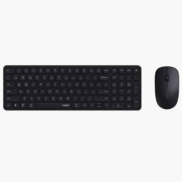Rapoo 9320M Wireless Combo- Black 1