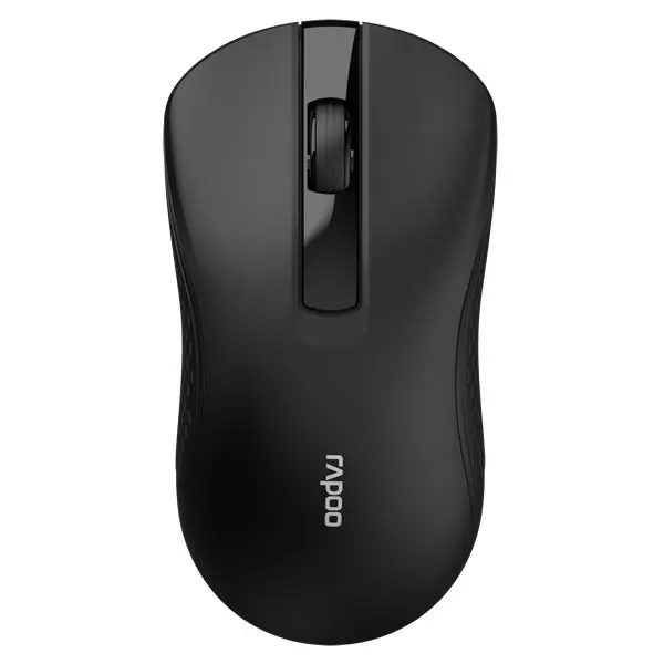 Rapoo B20 Silent Wireless Optical Mouse - Black 1