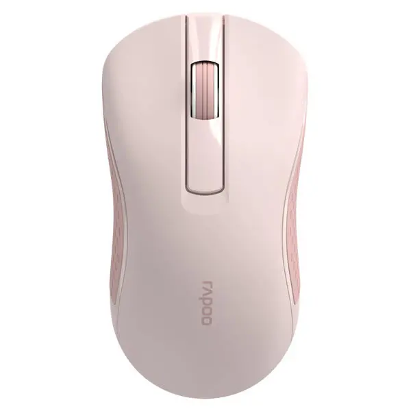 Rapoo B20 Silent Wireless Optical Mouse - Pink 1