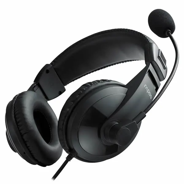 Rapoo H150 Usb Stereo Headset - Black 1