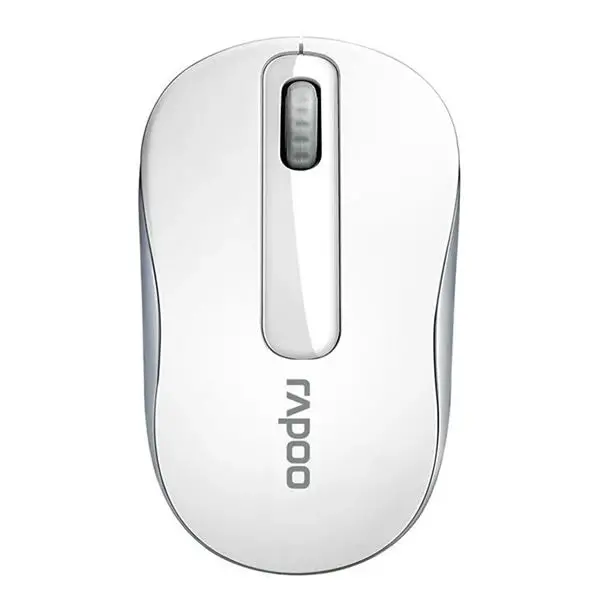 Rapoo M10 Plus Wireless Mouse - White 1